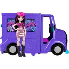 Son Poupées et Maisons de Poupée Mattel Monster High Draculaura Doll & Fangtastic Rockin’ Food Truck