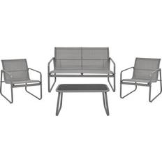 Beliani Industrial Garden Outdoor Lounge Set
