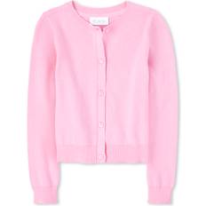 The Children's Place Girls' Uniform Cardigan Sparklpink