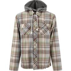 Multicoloured - Overshirts Jackets Acne Studios Multicolor Check AL9 Brown/Green