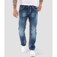 Rock Creek Jeans Comfort Fit dicke Nähte Loose Fit