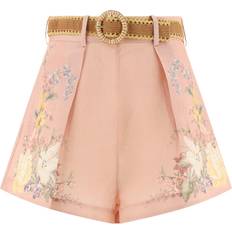 Zimmermann Hosen & Shorts Zimmermann Waverly Tuck Short - Pink