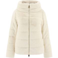 Hernö Faux Fur Down Jacket