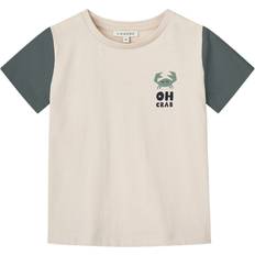 Liewood T-shirts Liewood Apia Baby T-shirt Oh Crab/Sandy