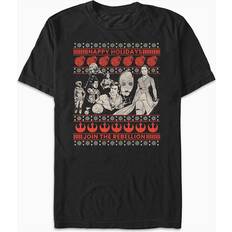 PacSun Men's Star Wars Rebellion Holiday T-Shirt in Black Small