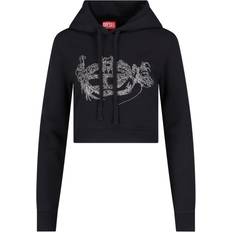 Diesel F-Slimmy-Hood-P9 Cropped Hoodie