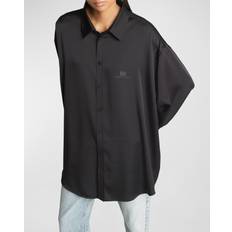 Balenciaga Blouses Balenciaga BB Classic Fluid Blouse - Black