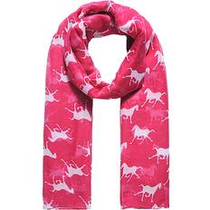 Silver - Women Scarfs Platinum Blaze Viscose Scarf Pink One