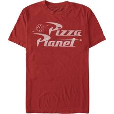 Disney Men's Toy Story Pizza Planet T-Shirt, RED