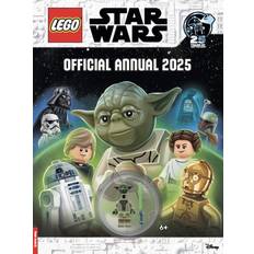 LEGO LEGO R Star Wars TM Official Annual 2025 with Yoda minifigure and lightsaber LEGO R Annual