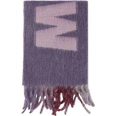 Purple - Women Scarfs Marni Scarf With Logo Scarves