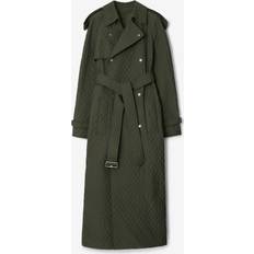 Burberry Coats Burberry Langer Trenchcoat Aus Gabardine Mit Gürtel