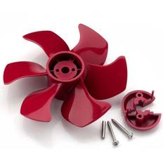 Vetus 55/60/75/95kgf 6 Blades Bow Propeller Red 185 mm
