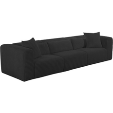 TOV Furniture Tarra Fluffy Oversized Corduroy Modular Sofa