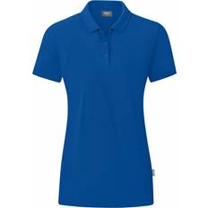 Organic Fabric - Women Polo Shirts JAKO Organic Polo Shirt - Bleu