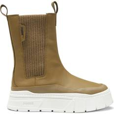 Puma Chelsea Boots Puma Mayze Stack Winter Round Toe Platform Chelsea Boots