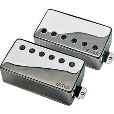 Gray Pickups Emg Dual Mode F-57TW/66TW Pickup Set, Floyd Spaced Chrome by Woodwind & Brasswind