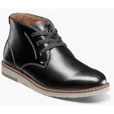 Florsheim Shoes Vibe Jr. Kids Plain Toe Chukka Boot Black Little Kid