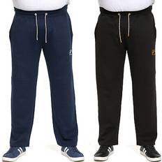 D555 D555 mens gloucester big tall open hem sweatpants joggers jogging bottoms