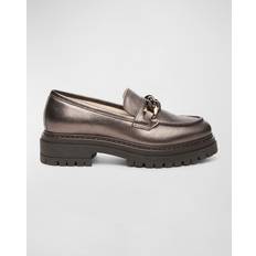 Dam - Guld Loafers NeroGiardini Flounder Mockasin Loafers - Brown