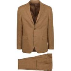 Suitable Suitable Linen Suit Camel Brown 46-R