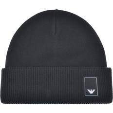 Accessoires Armani Logo Beanie Hat Men Blue