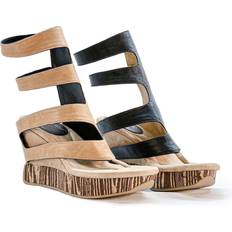 Multicolored Slides Modzori Corona 2-in-1 Reversible Wedge Gladiator Slide Multi