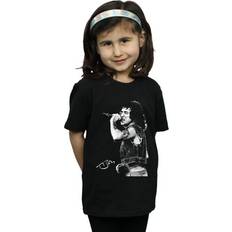 Absolute Cult Bon Scott Girls Signed Photo Cotton T-Shirt - Black