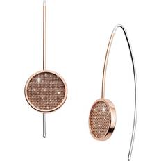 Skagen ladies earrings stainless steel ip-rose merete skj1174791