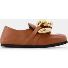 JW Anderson Casual Orange Loafers - Orange