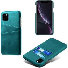Apple iPhone 11 Covers med kortholder Apple Dual Card iPhone 11 cover Babyblå