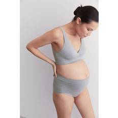 Grey Maternity & Nursing Wear H&M MAMA Grey MAMA 2-pack seamless nursing bras