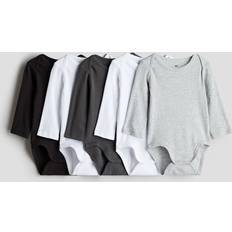 Bodysuits H&M Baby Grey 5-pack bodysuits 2-3Y