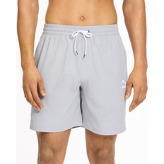 Puma XL Swimming Trunks Puma Men's Archive 7" Swim Trunks Grey