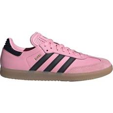 Adidas Pink - Women Shoes Adidas Samba Messi Indoor - Light Pink/Core Black/Gum