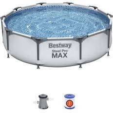 Piscine Autoportanti Bestway Steel Pro Max Round Pool Set 3.05x0.76m