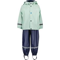 Grønne Regntøy Didriksons Slaskeman Kid's Set - Pale Mint (505292-H12)