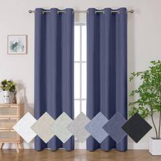 Curtains & Accessories Aiyufeng Aiyufneg Indigo Blue