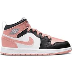 Children's Shoes Nike Air Jordan 1 Mid PS - White/Black/Light Madder Root