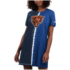 Dresses Starter Women's Navy Chicago Bears Ace Tie-Dye T-shirt Dress Navy