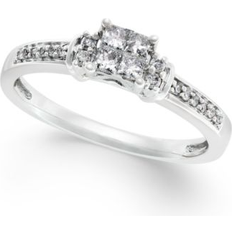 Promised Love Diamond Promise Ring in 10k White gold 1/4 ct. t.w. White Gold