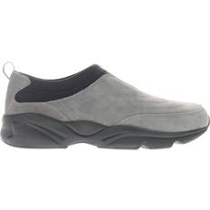 Gray - Men Walking Shoes Propet Stability Slip-On - Dark Grey