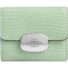 Coach Eliza Small Wallet - Silver/Pale Green