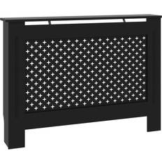 Black Panel Radiators vidaXL Radiator Cover Black 44.1 x17.5 x31.9 288192