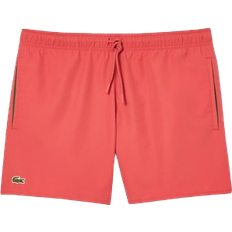 Lacoste 3XL Swimwear Lacoste Lightweight Monochrome Swim Trunks - Pink/Green