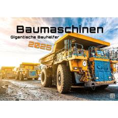 GP-Fever.de Construction Machinery Gigantic Construction Helpers A2 Calendar 2025