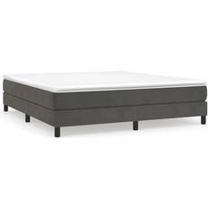 California King - Wood Bed Frames vidaXL Velvet