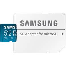 Samsung EVO Select microSDXC Class 10 UHS-I U3 V30 A2 130MB/s 512GB +SD-adapter