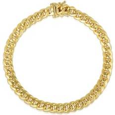 Hombre - Oro Pulseras Bloomingdale's Miami Cuban Chain Bracelet - Gold