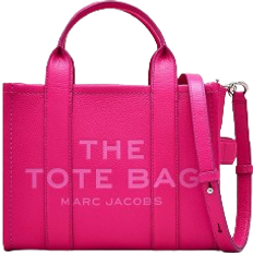 Plata Bolsos de compras Marc Jacobs The Leather Small Tote Bag - Hot Pink